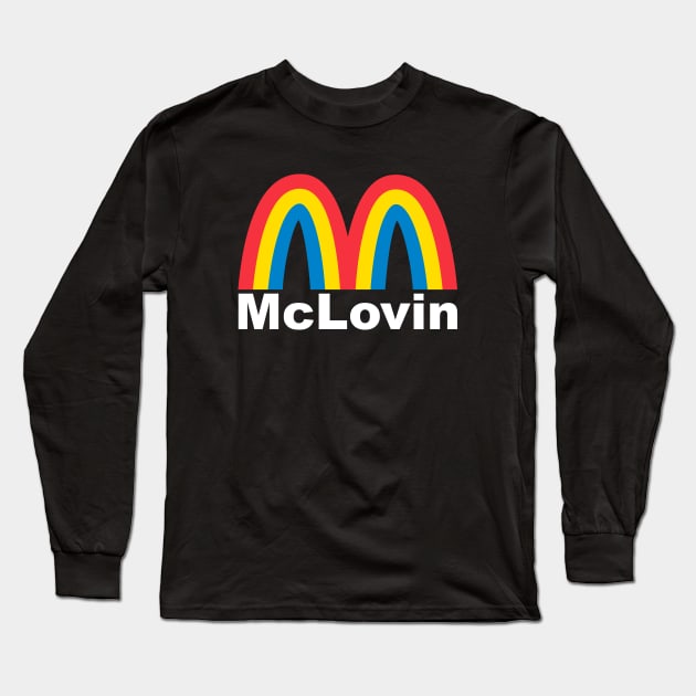 McLovin Long Sleeve T-Shirt by krisren28